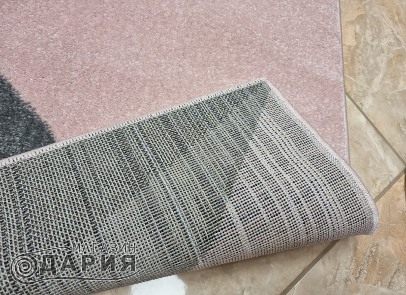 Тъкан килим MAGNOLIA 139 l.grey/pink